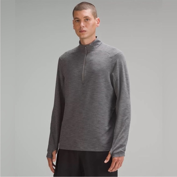 lululemon athletica Other - Lululemon Surge Warm Half-Zip Heathered Grey